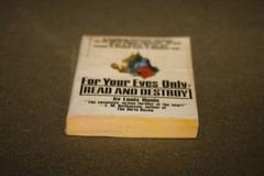 For Your Eyes Only: Read and Destroy by Louis Honig 1973 PB Bantam