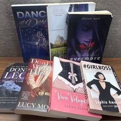 Romance book Bundle Of 7 Paperback; Romance novel, adult fiction Mystery Fantasy