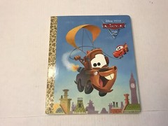 Disney – Pixar Cars 2 Golden Book – Large – 20 Pages – New