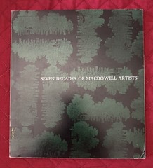 Seven Decades of MacDowell Artists PB 1976 Compilation Signed ExL