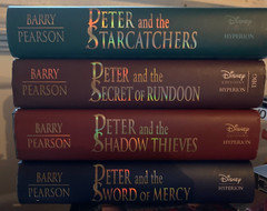 Peter and the Starcatchers Series 1-4 set Shadow Thieves, Rundoon, Sword HB lot