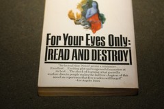 For Your Eyes Only: Read and Destroy by Louis Honig 1973 PB Bantam